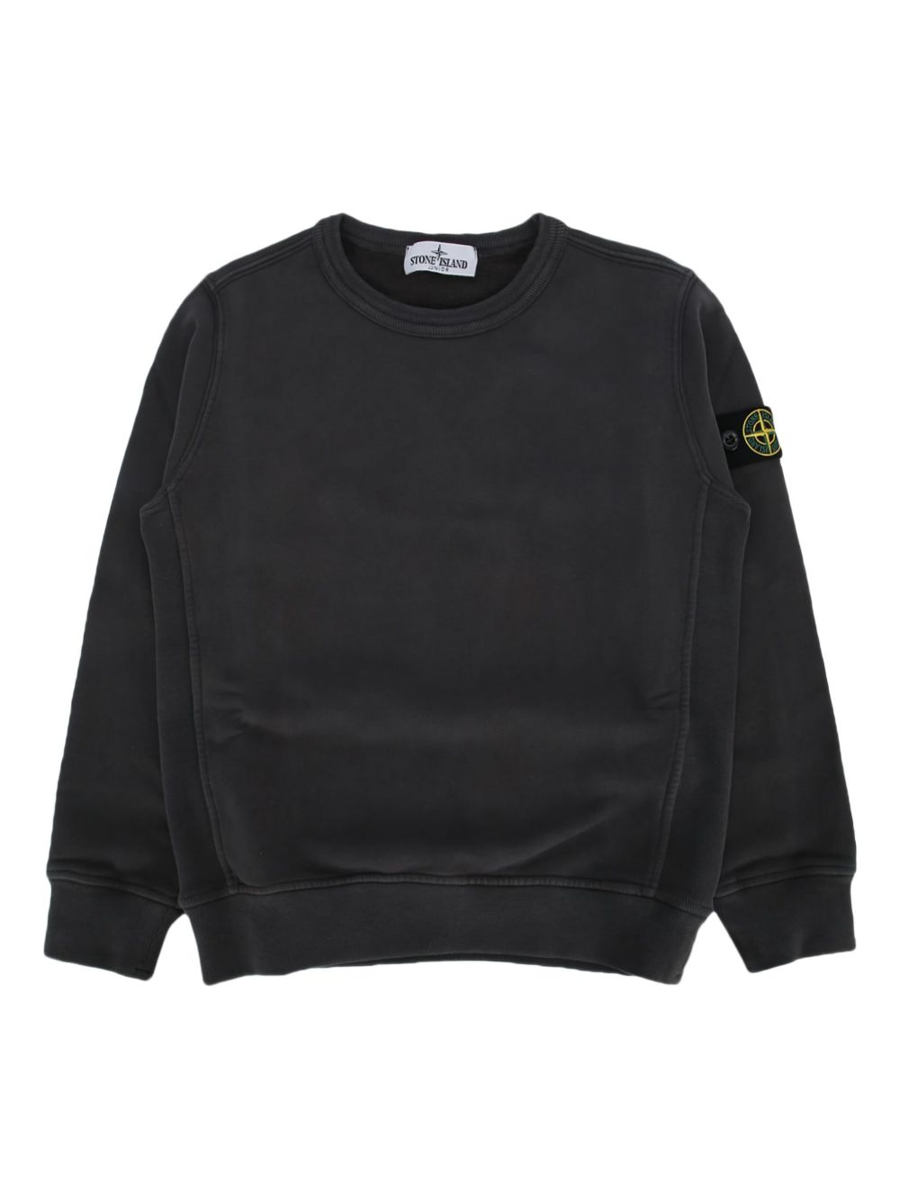 Compass-badge sweatshirt - Black