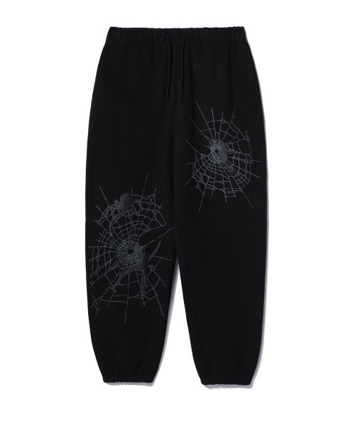 SPIDER JOGGER SWEATPANTS BLACK