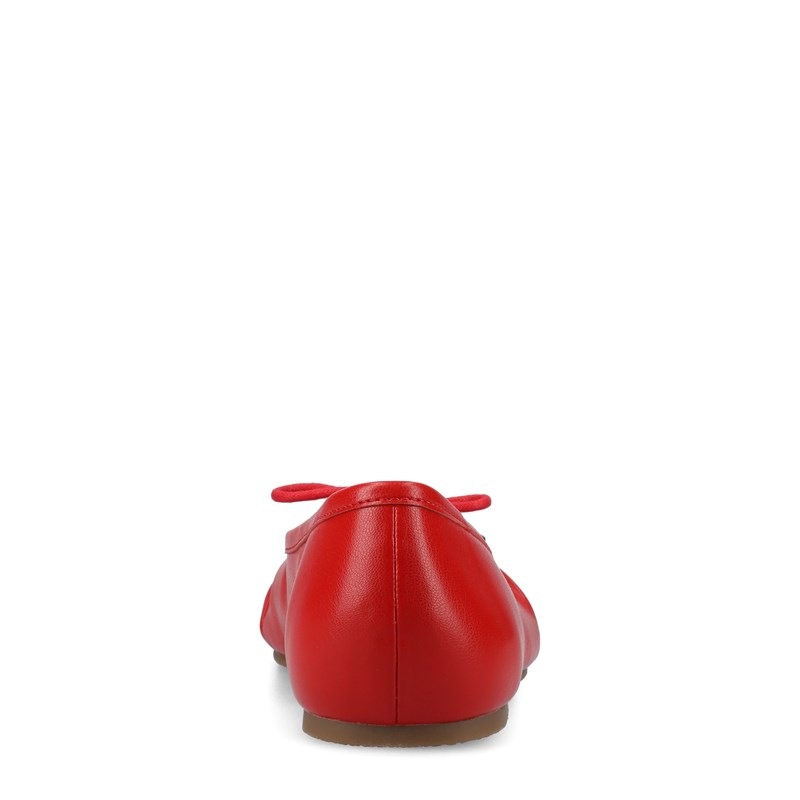 Women's Callee Ballet Flat Shoes (Red)