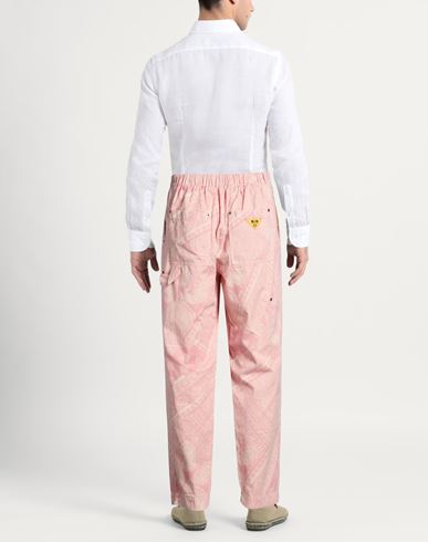 Man Pants Pink Size L Cotton