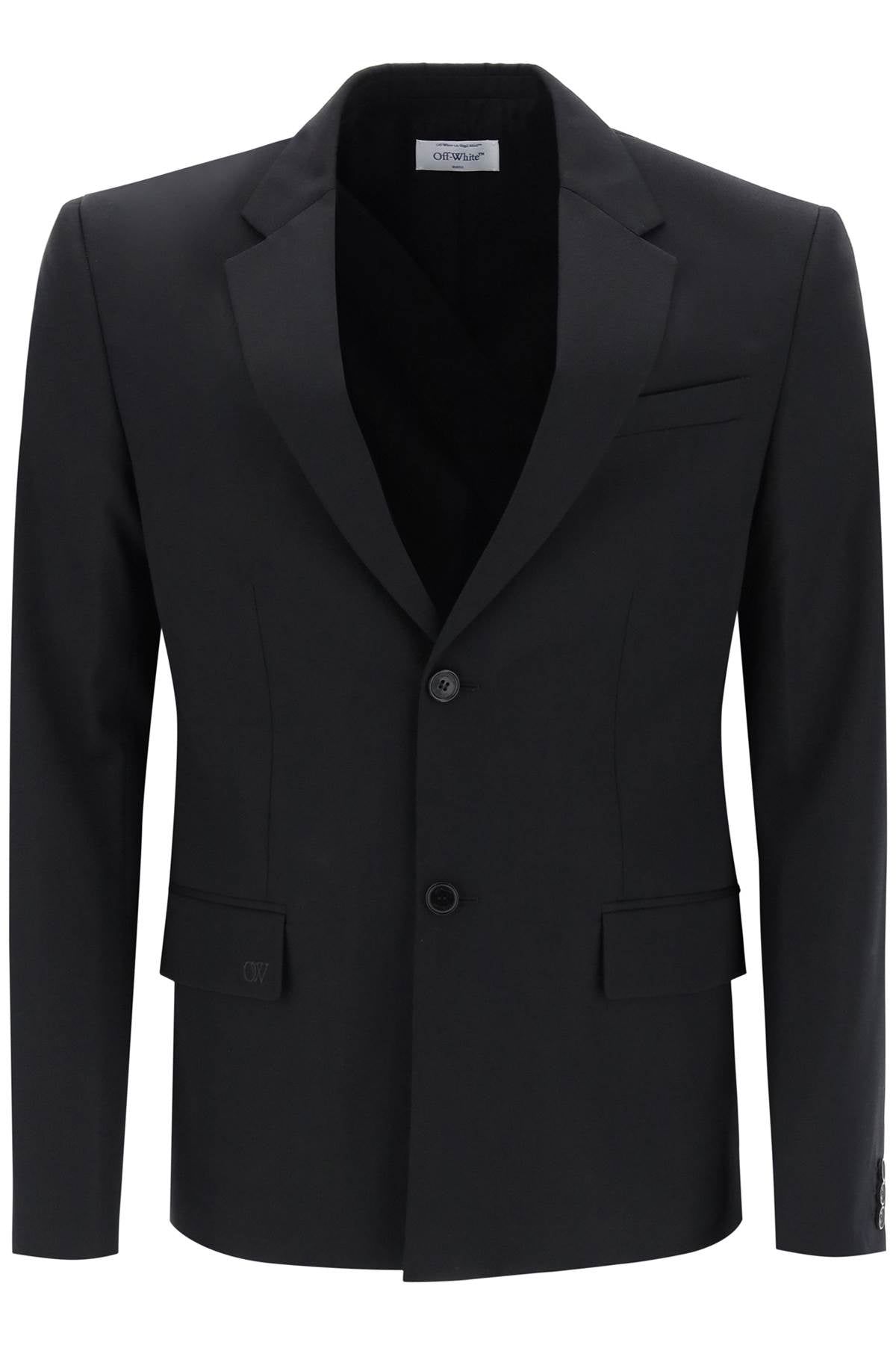 Single-breasted Wool Blazer