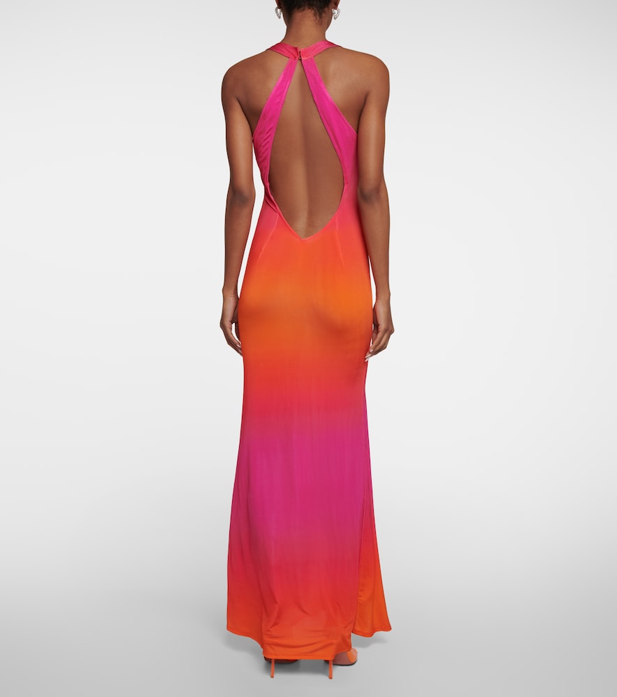 High Sea printed jersey maxi dress