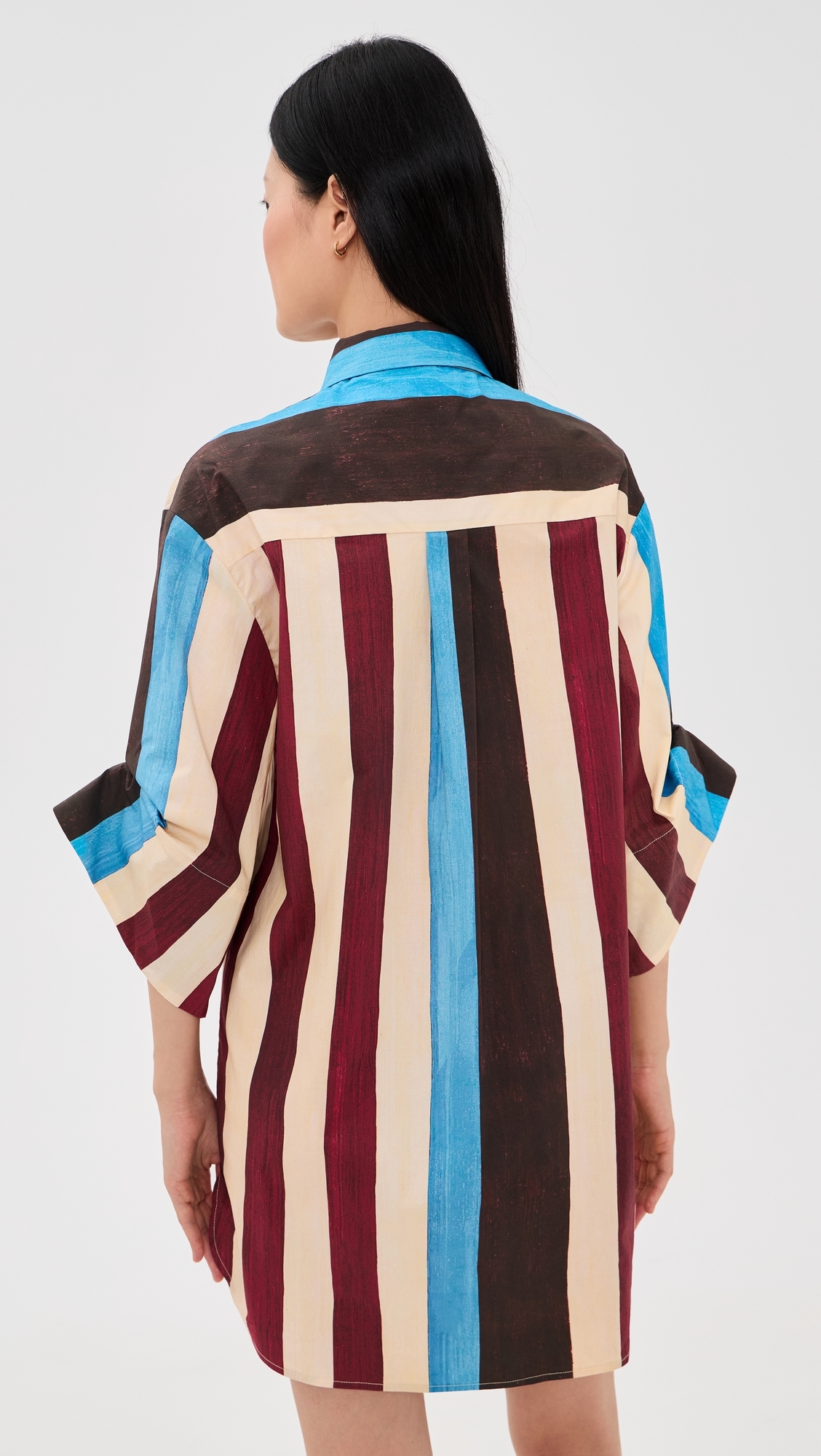Nico Mini Dress Caffe Stripe