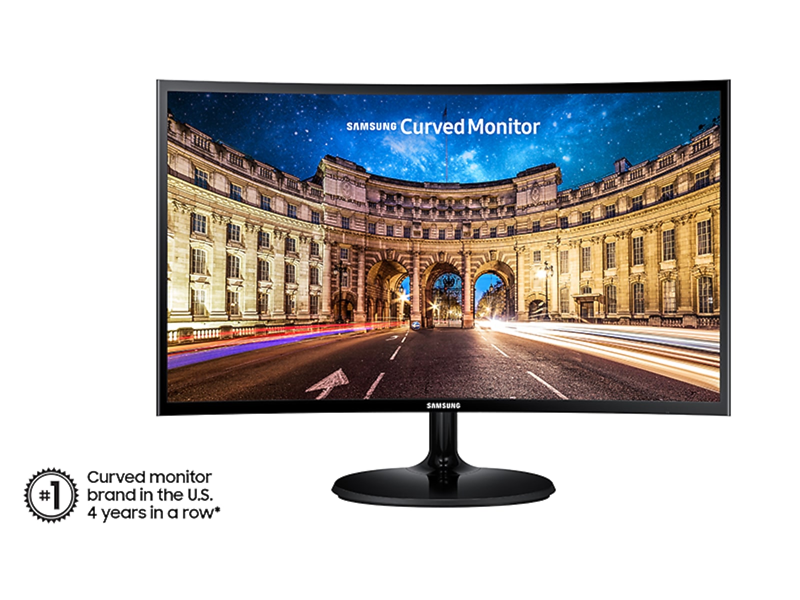 27" CF39 1800R VA Panel AMD FreeSync Curved Monitor in black, glossy (TAA-Compliant*)(LC27F390FHNXGO)