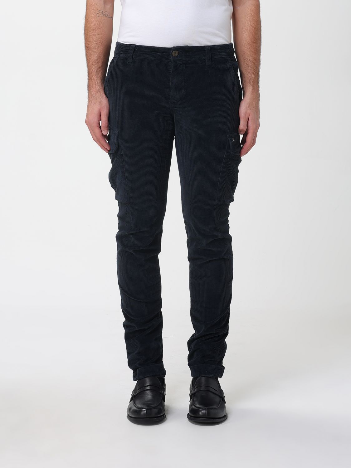 Pants Men color Black