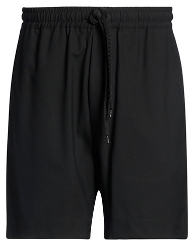 Man Shorts & Bermuda Shorts Black Size S Polyester, Viscose, Elastane