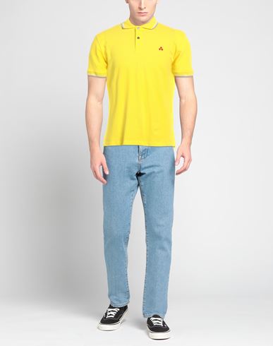 Man Polo shirt Yellow