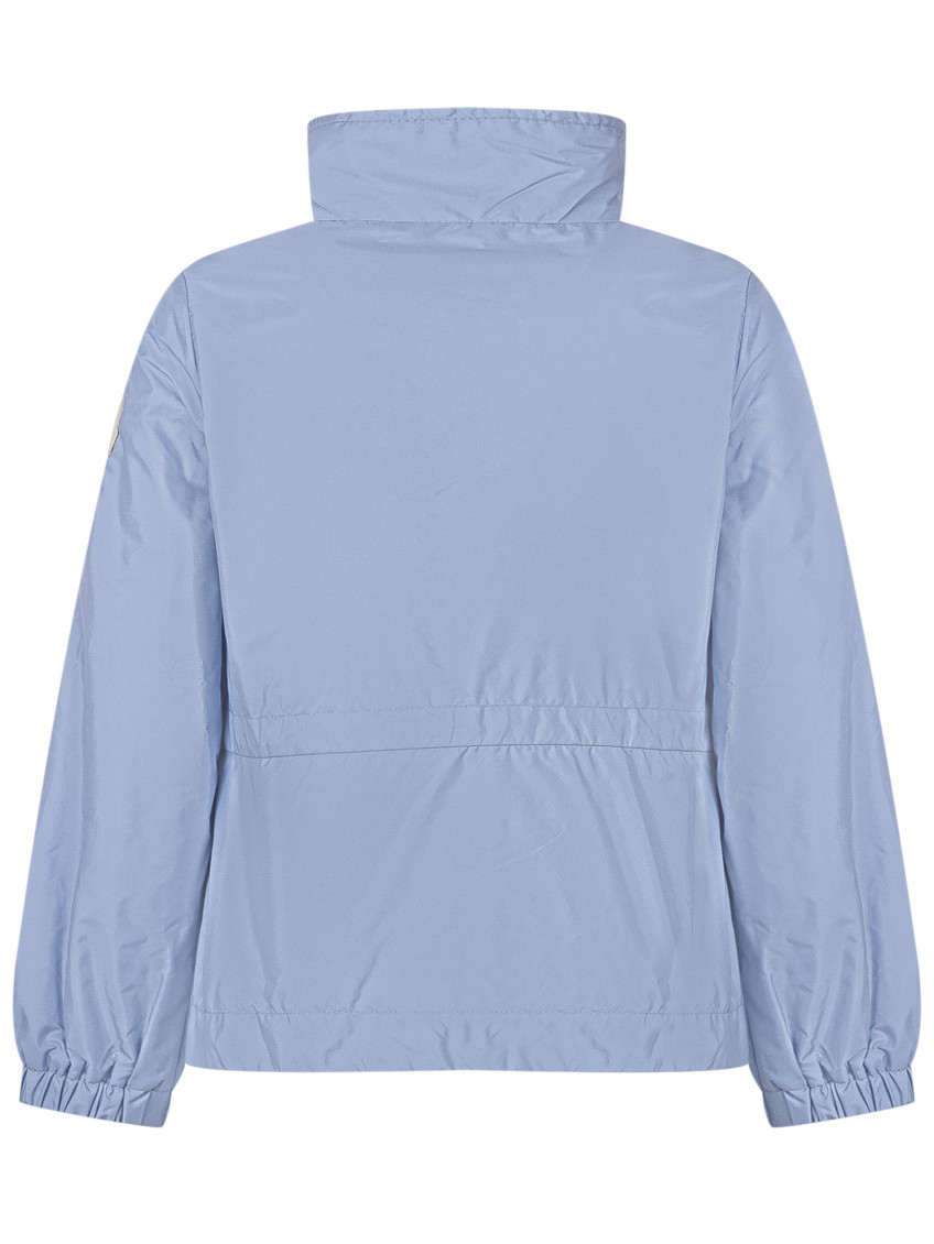 Kids Blue Solid Jacket