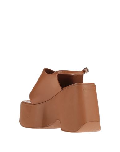Vic Matiē Woman Thong sandal Tan Size 9 Leather