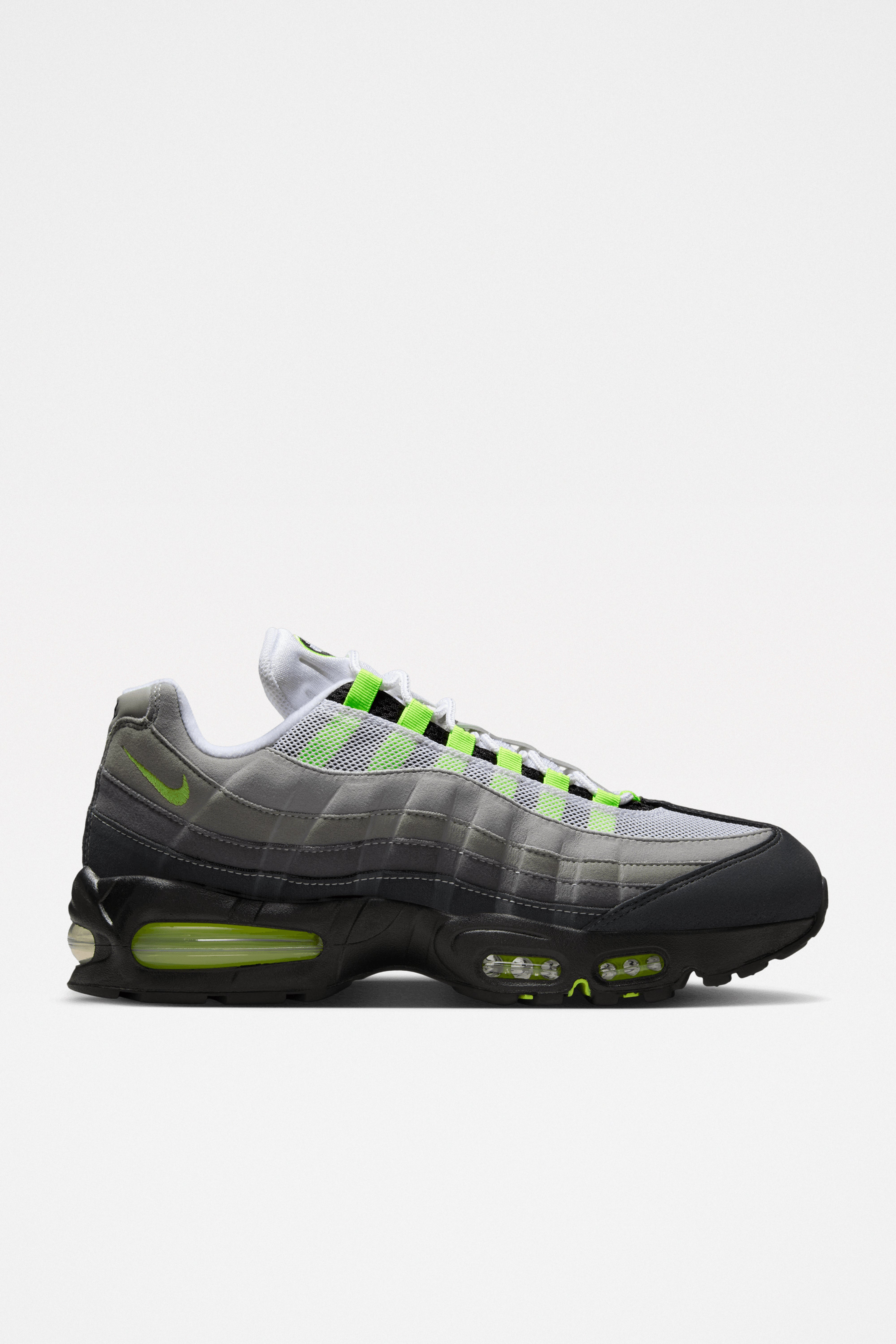 Nike Air Max 95 Big Bubble OG Black / Neon Yellow - Sneaker