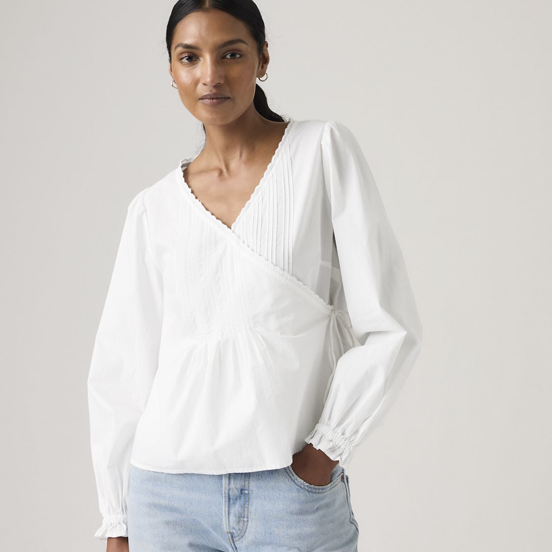 Soleil Wrap Blouse