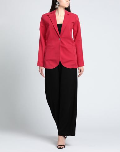 Woman Blazer Red