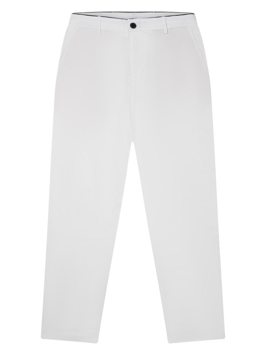 White Regular Trousers