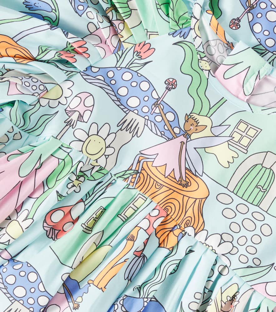 Stella McCartney Kids Floral cotton dress