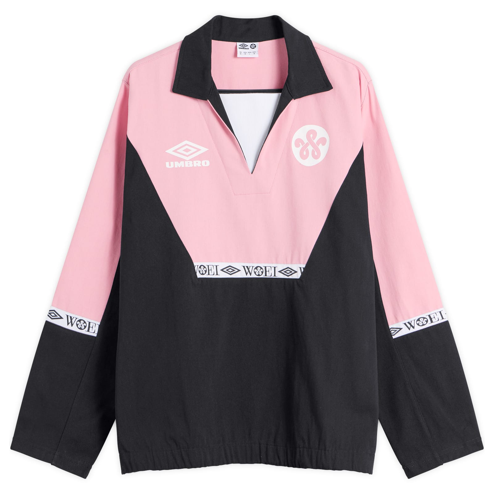 Men's x WOEI Drill Top Black/Pink