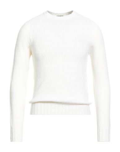 Man Sweater Cream Size 42 Merino Wool