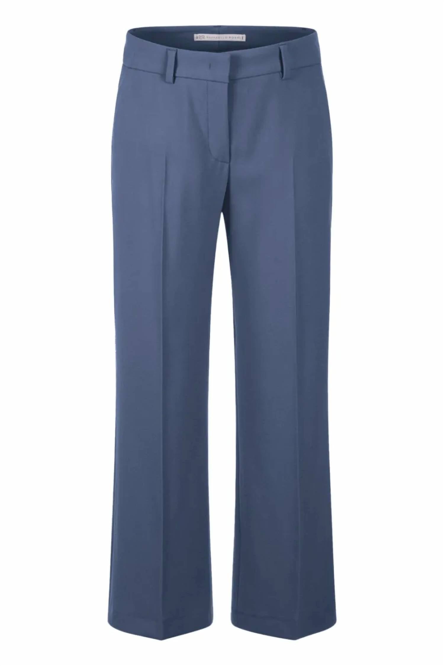 Women's Olessa Straight Leg Trousers In Jeans Blue