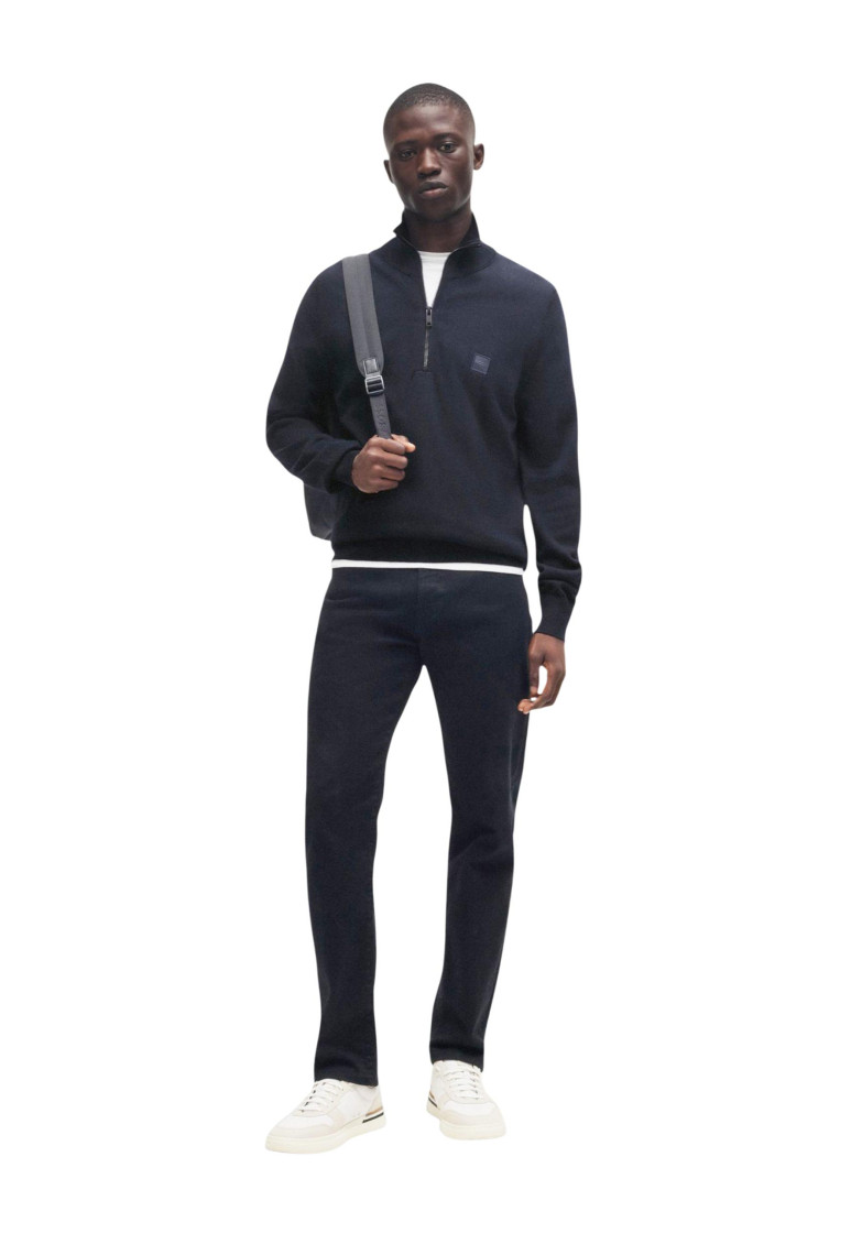 Dark Blue Logo Sweater