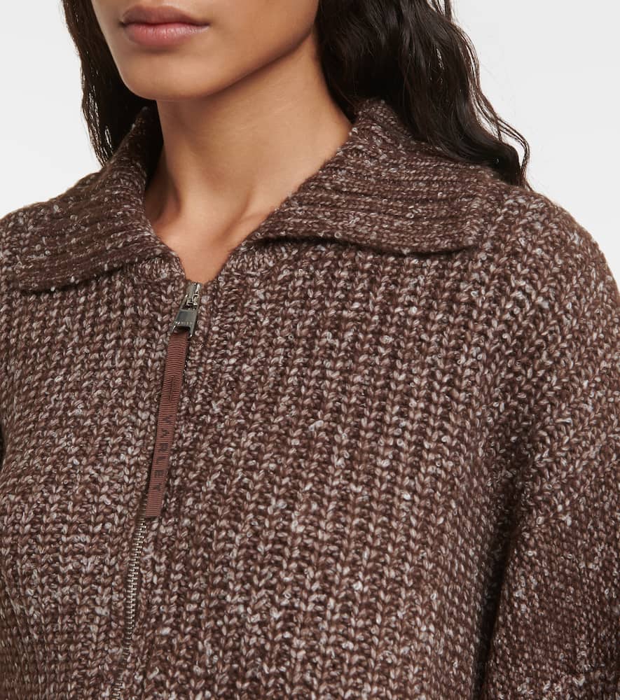 Amelia half-zip sweater