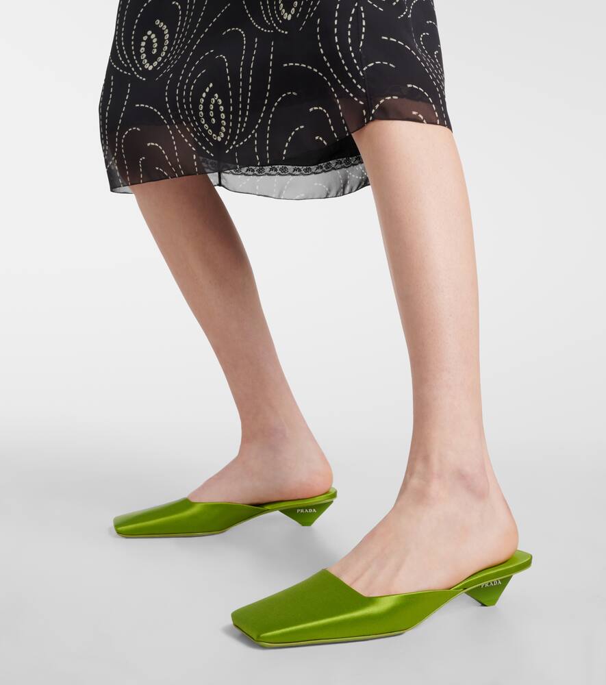 Prada Satin mules