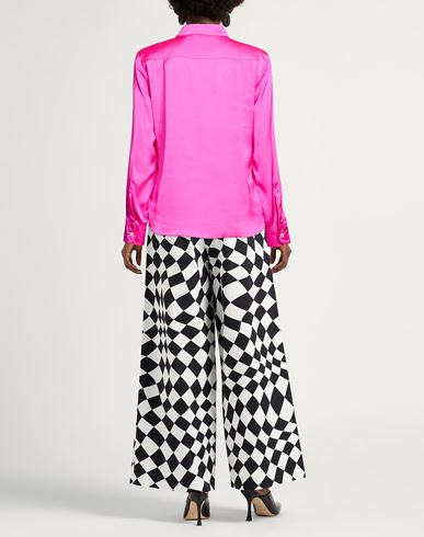 Woman Shirt Fuchsia Size 8 Polyester, Elastane