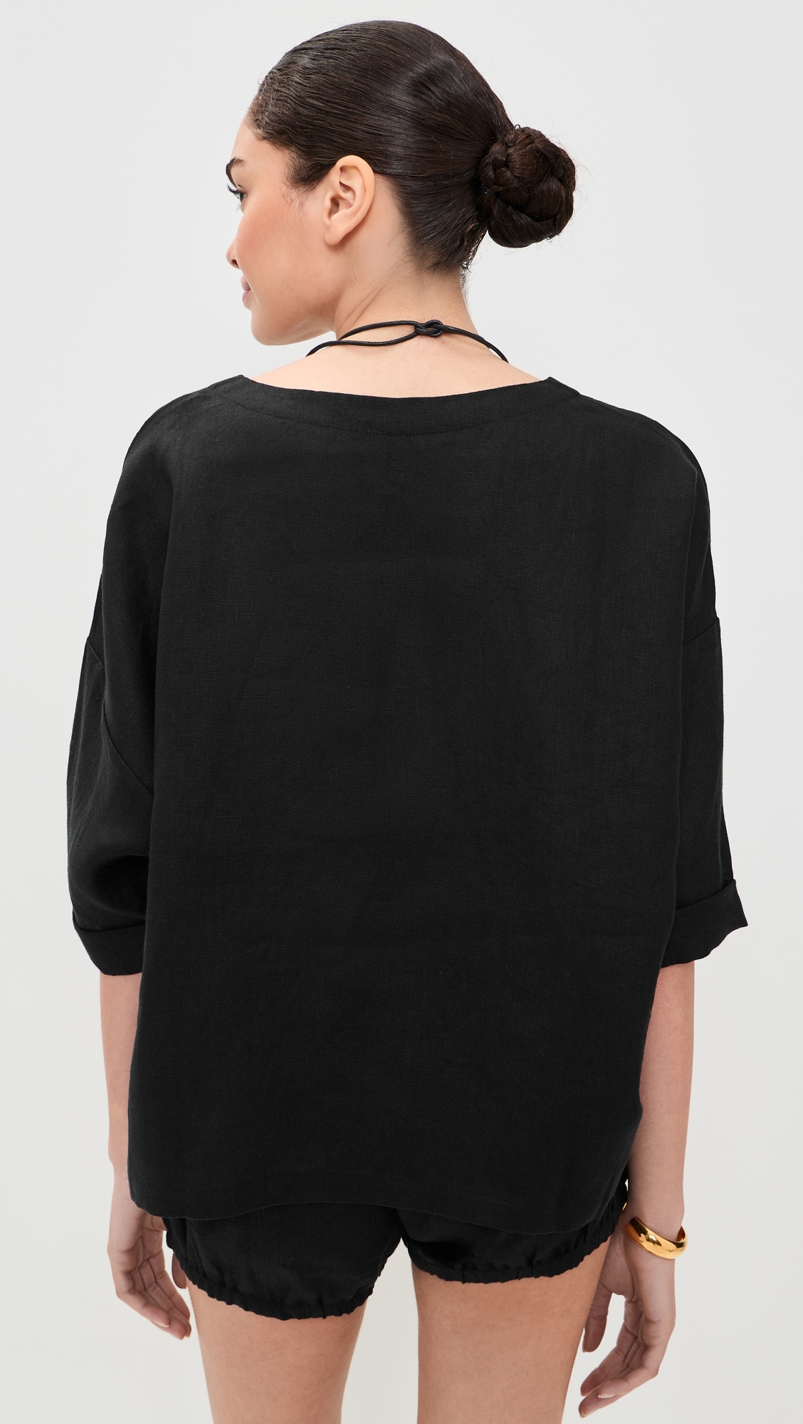 Saria Top Black