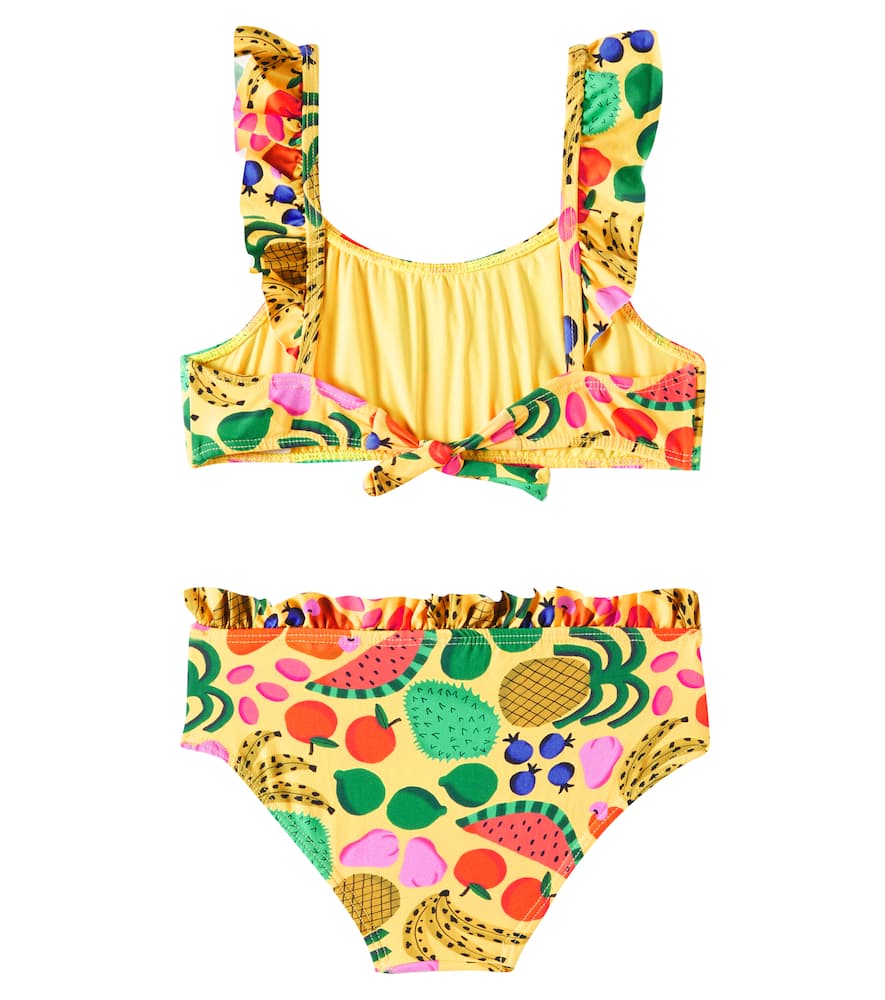 Fábula Printed ruffled bikini