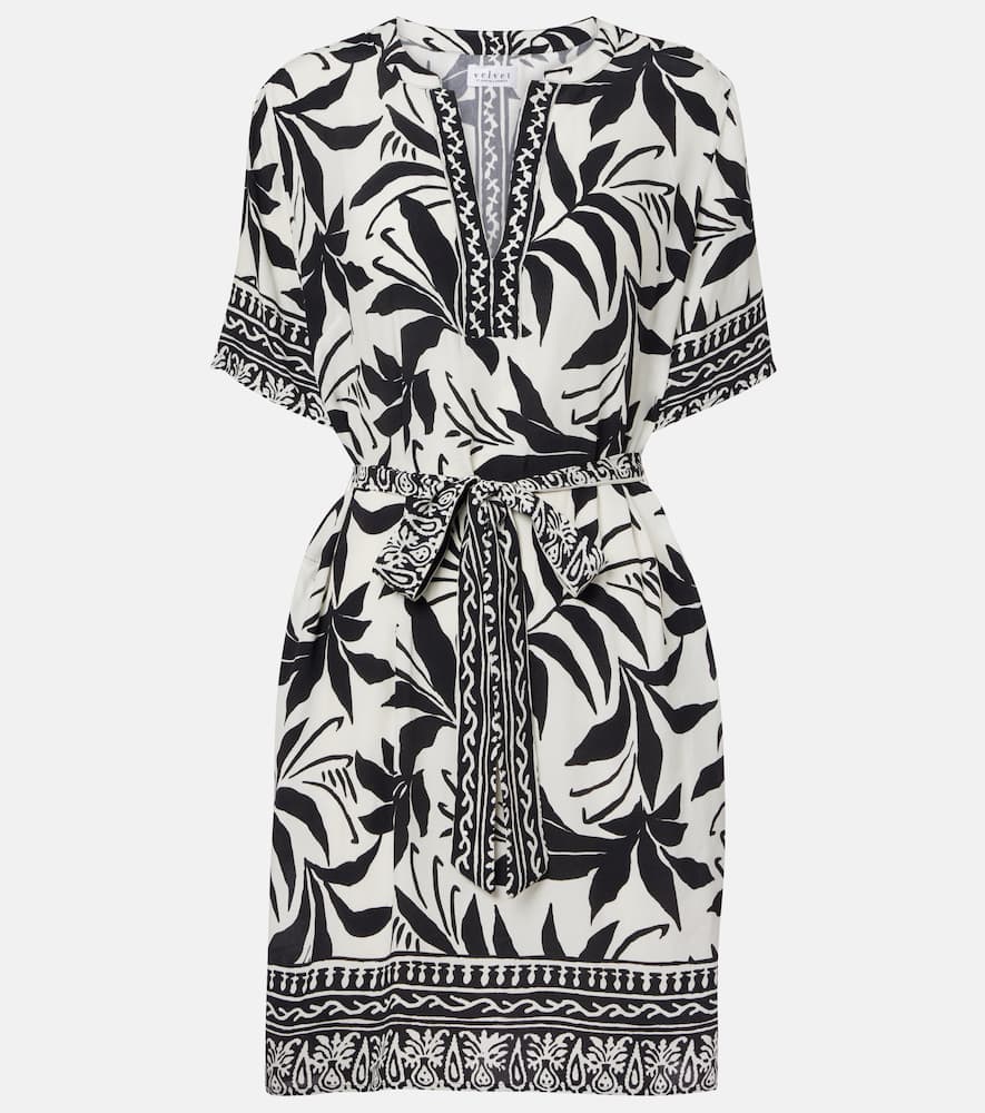 Vanessa printed shirt dress