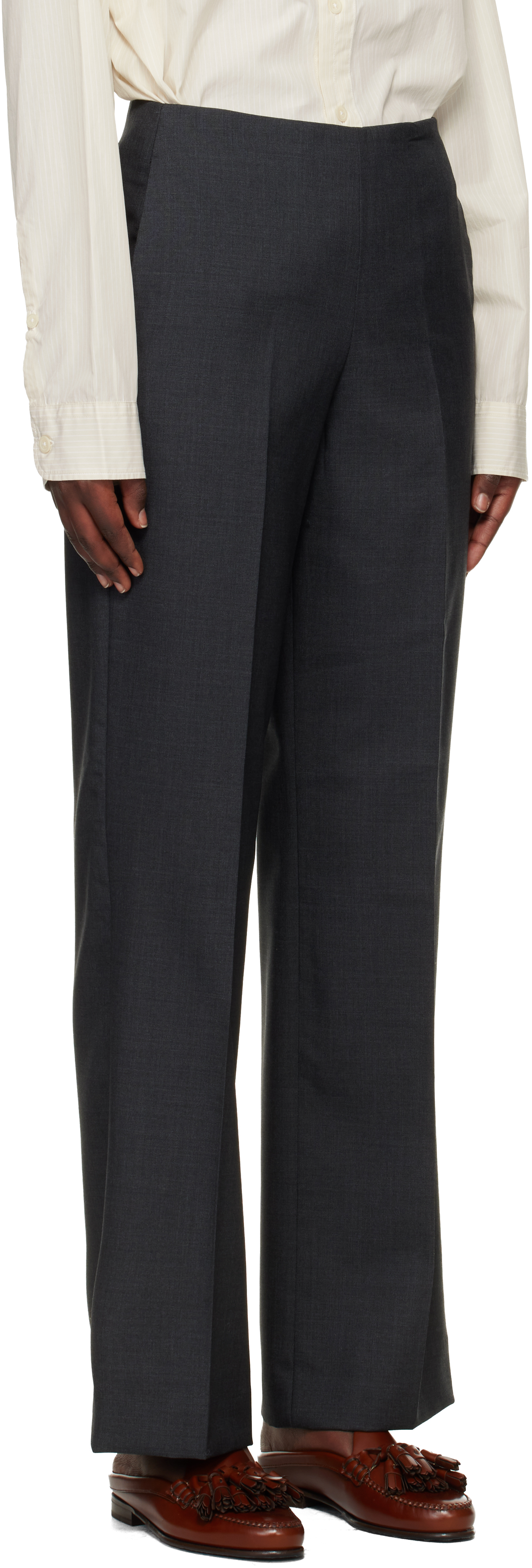 Gray Taper Trousers
