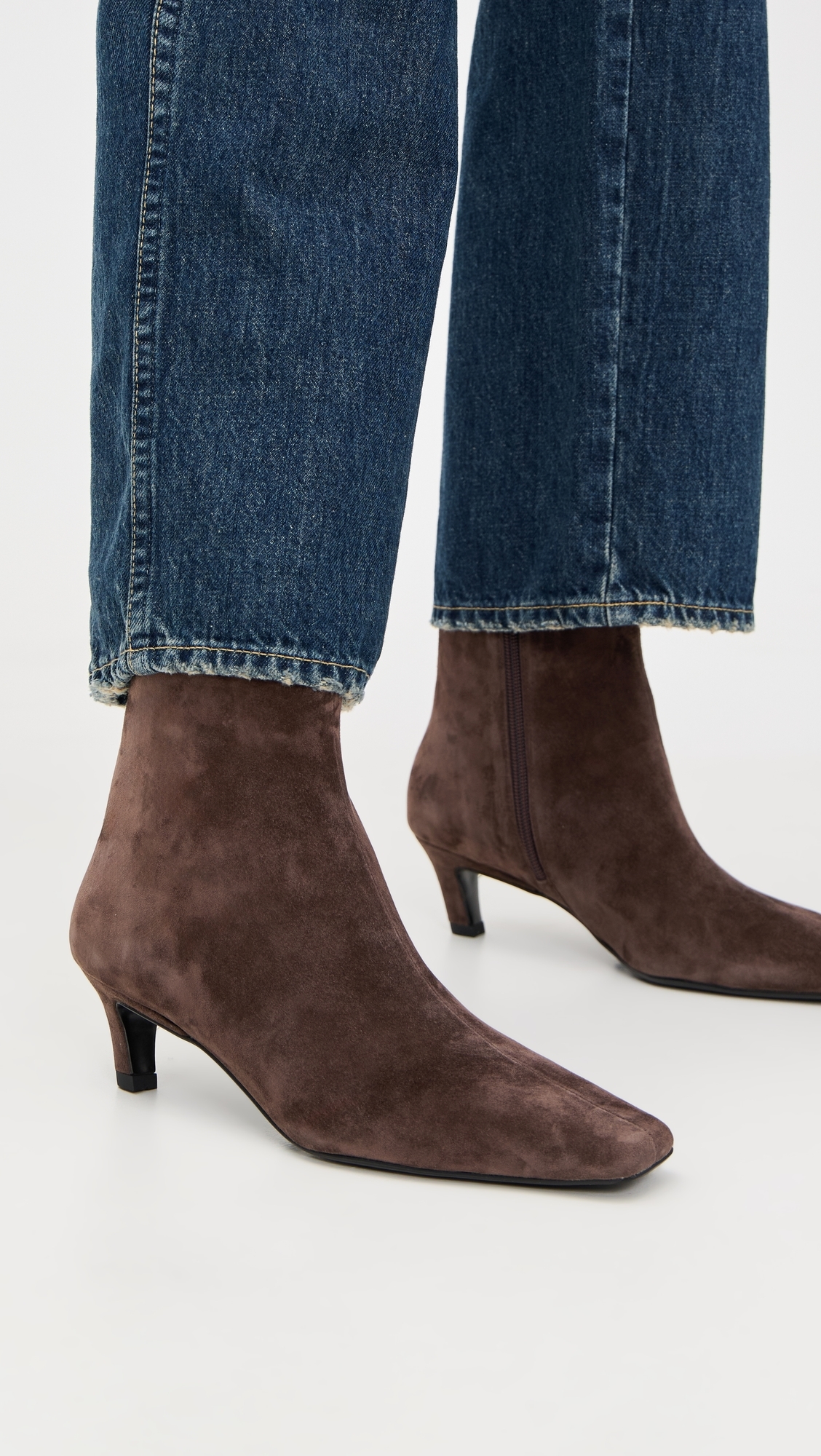Estelle Ankle Boots Espresso Suede