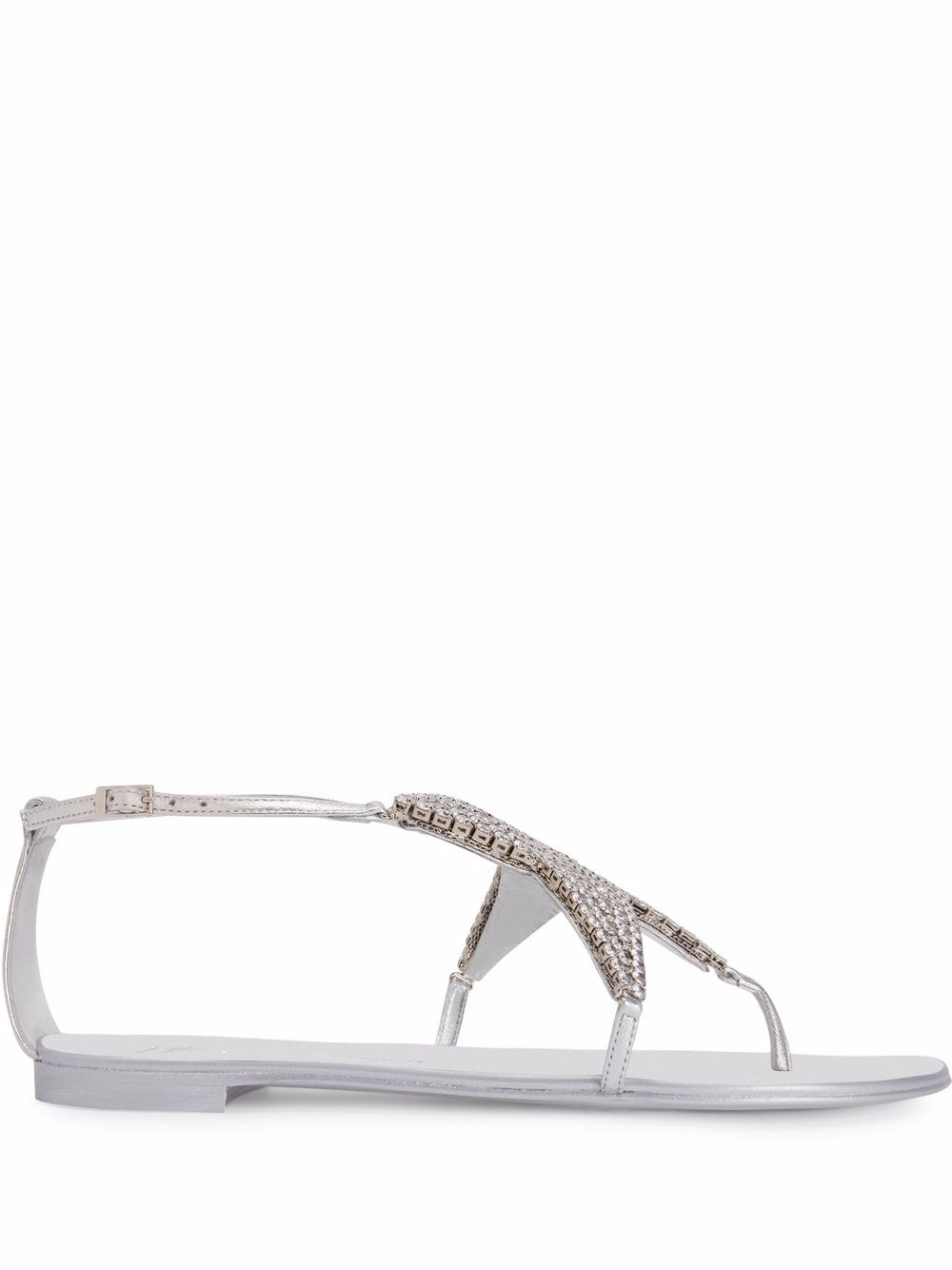 Almathea flat sandals - Silver