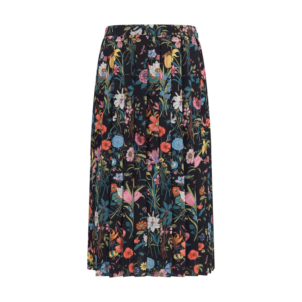 Flora Skirt — Black