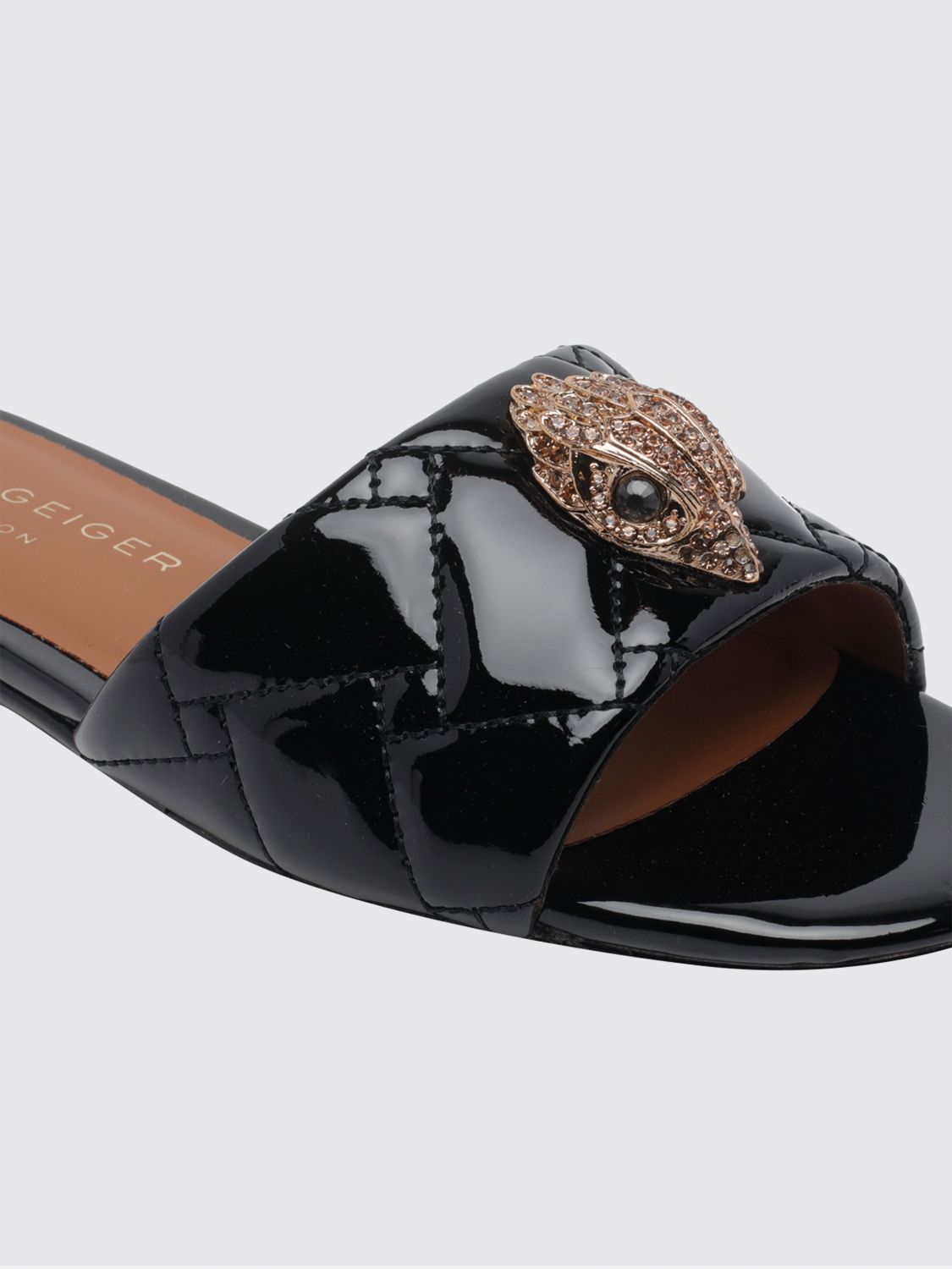 Heeled Sandal Woman color Black
