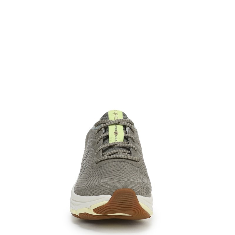 Women's Devotion X Max Walking Shoes (Vetiver Green Mesh Fabric)