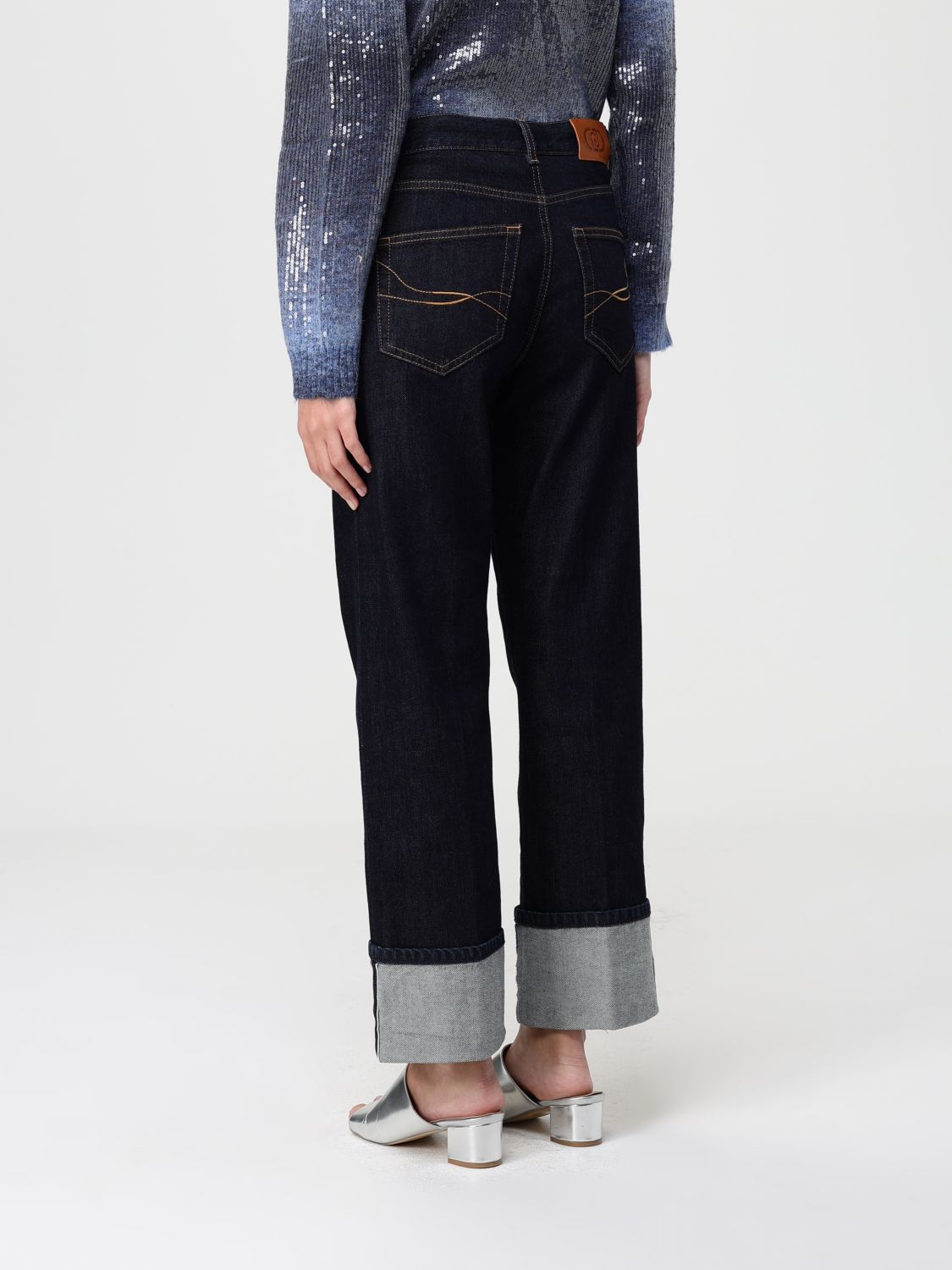 Jeans Woman color Denim