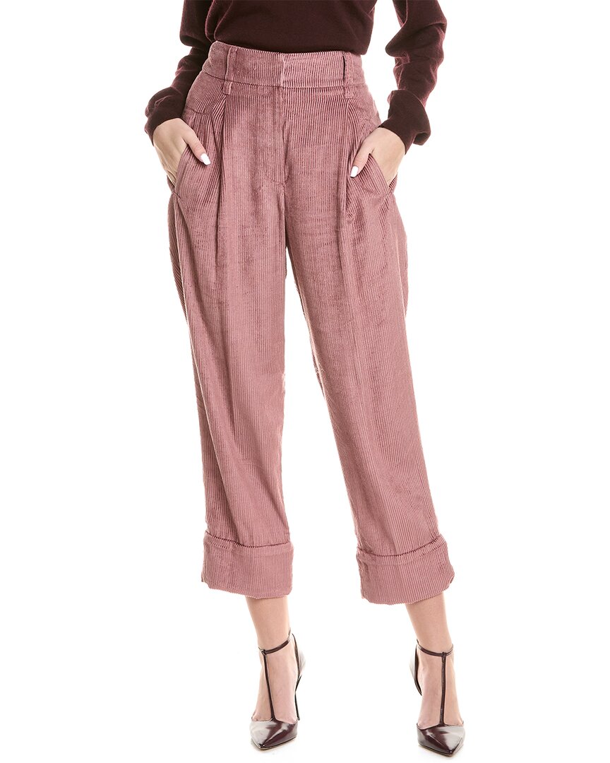 Linen-Blend Pant