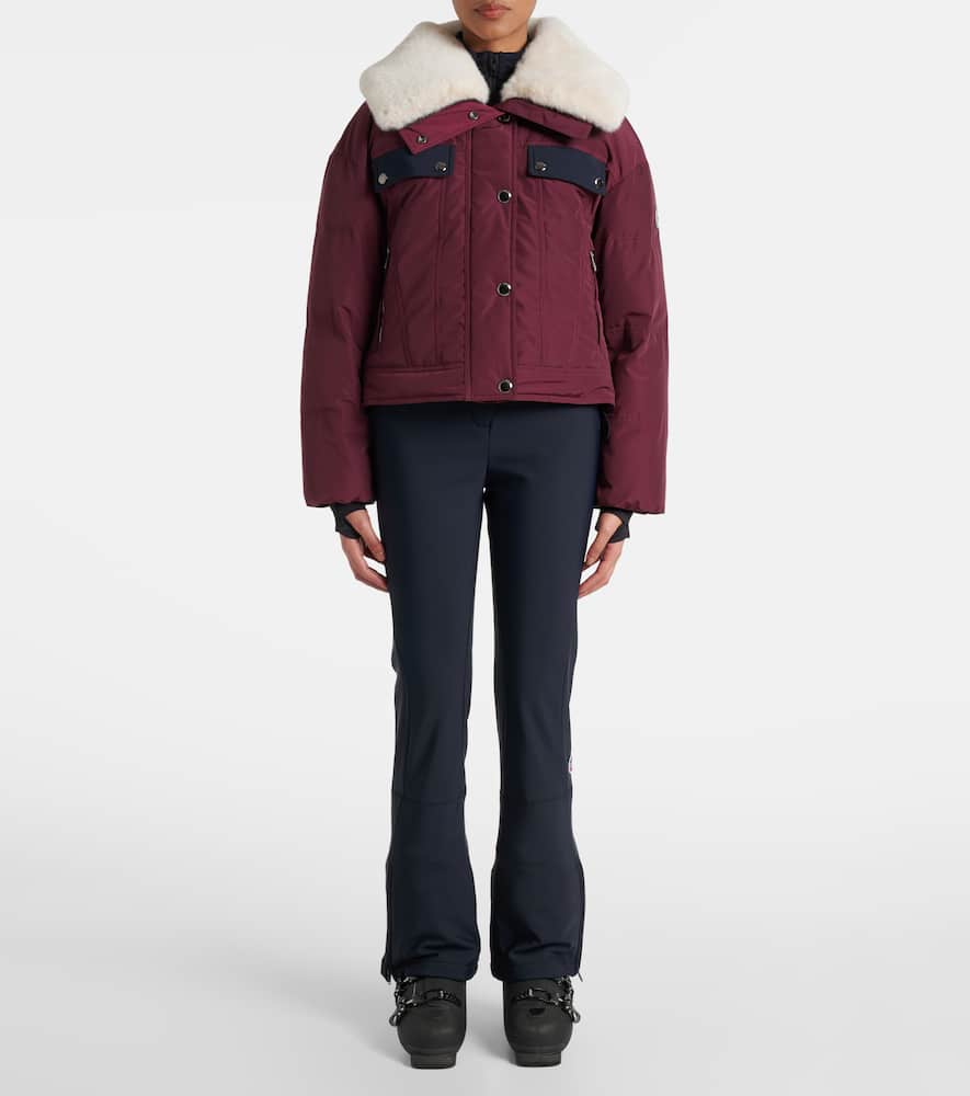 Lakki faux fur-trimmed ski jacket