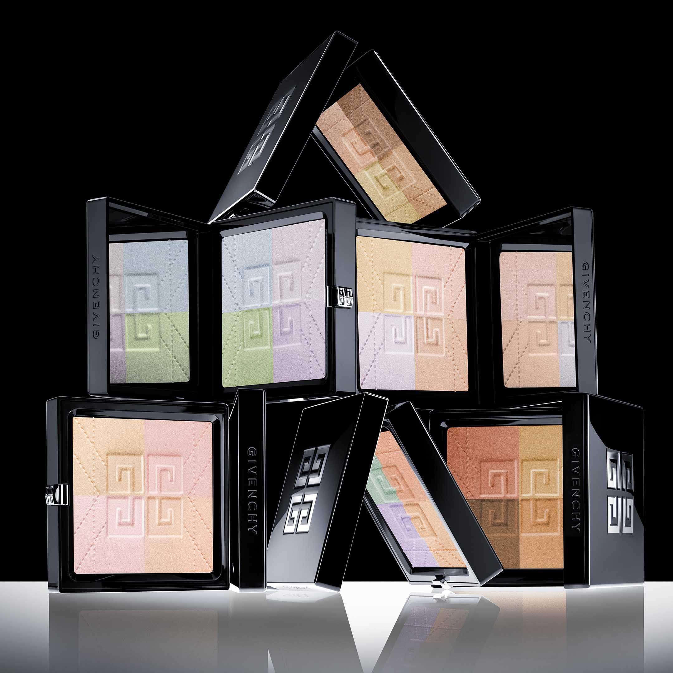 GIVENCHY - Prisme Libre 4-color Pressed Powder - Mattifying & Blurring Setting Powder Tint 01 Mousseline Pastel
