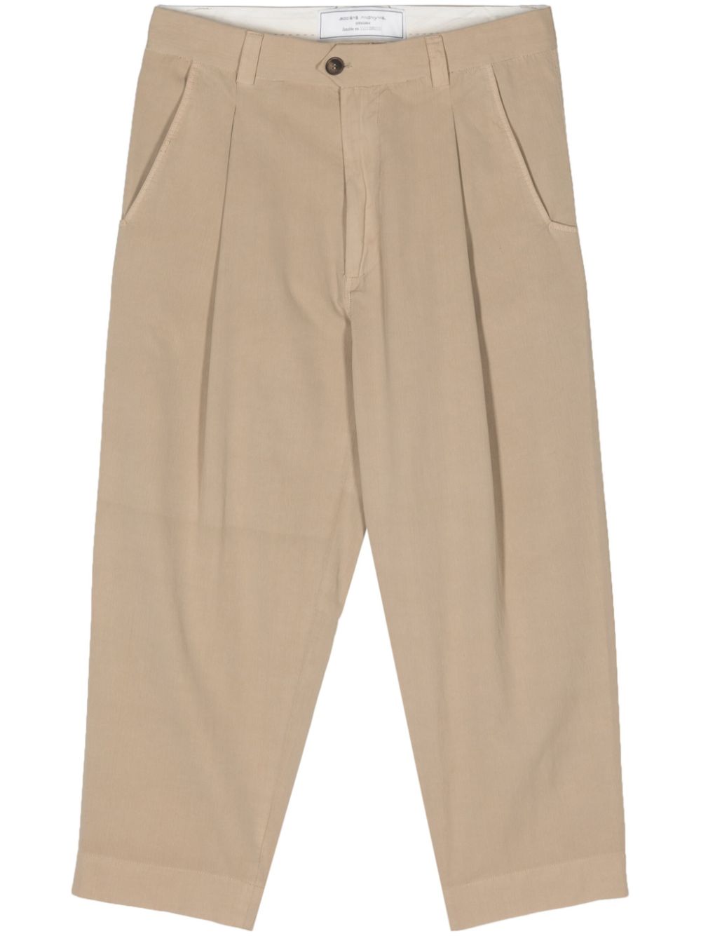 Modern Girl tapered-leg trousers - Neutrals