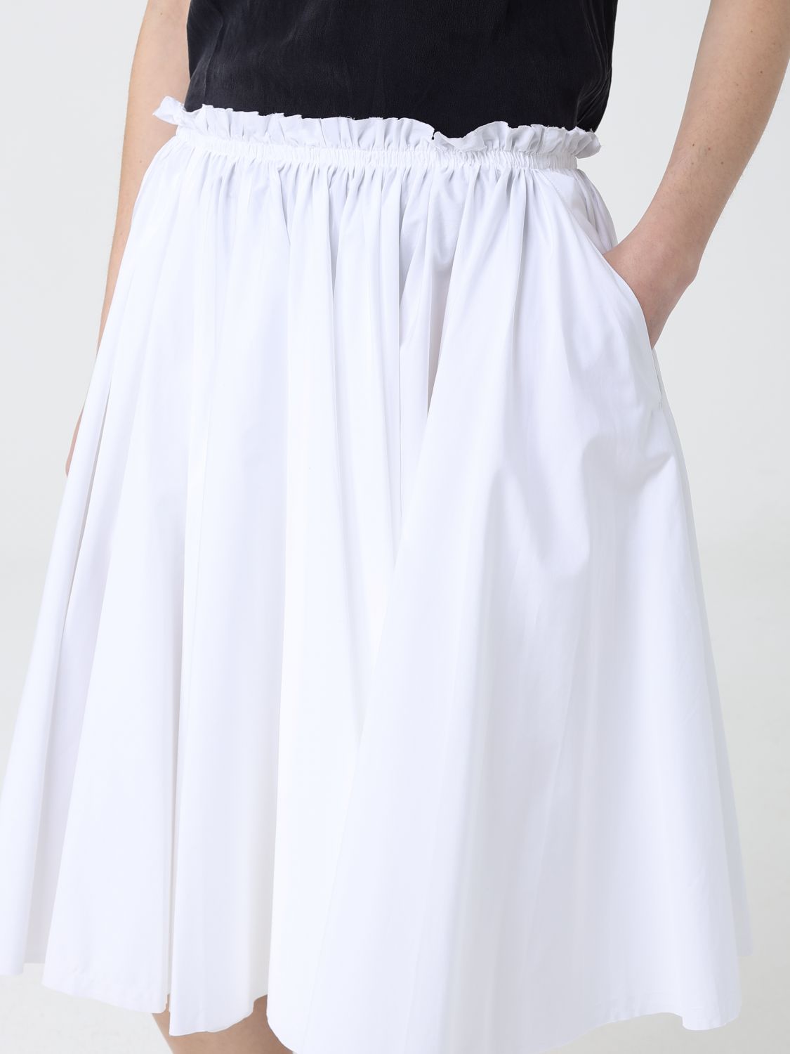 Skirt Woman color White