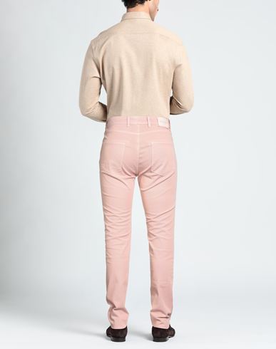 Man Pants Antique rose Size 36 Cotton, Elastane