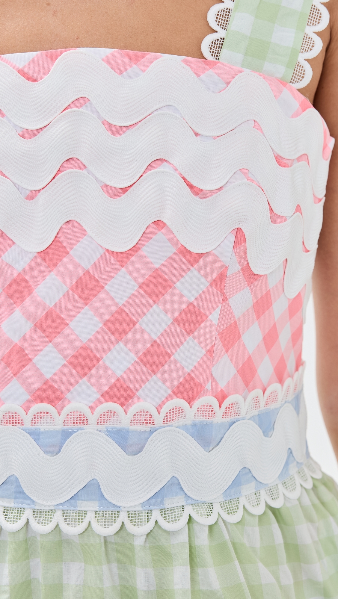 Jade Short Vichy Multi Dress Multi 