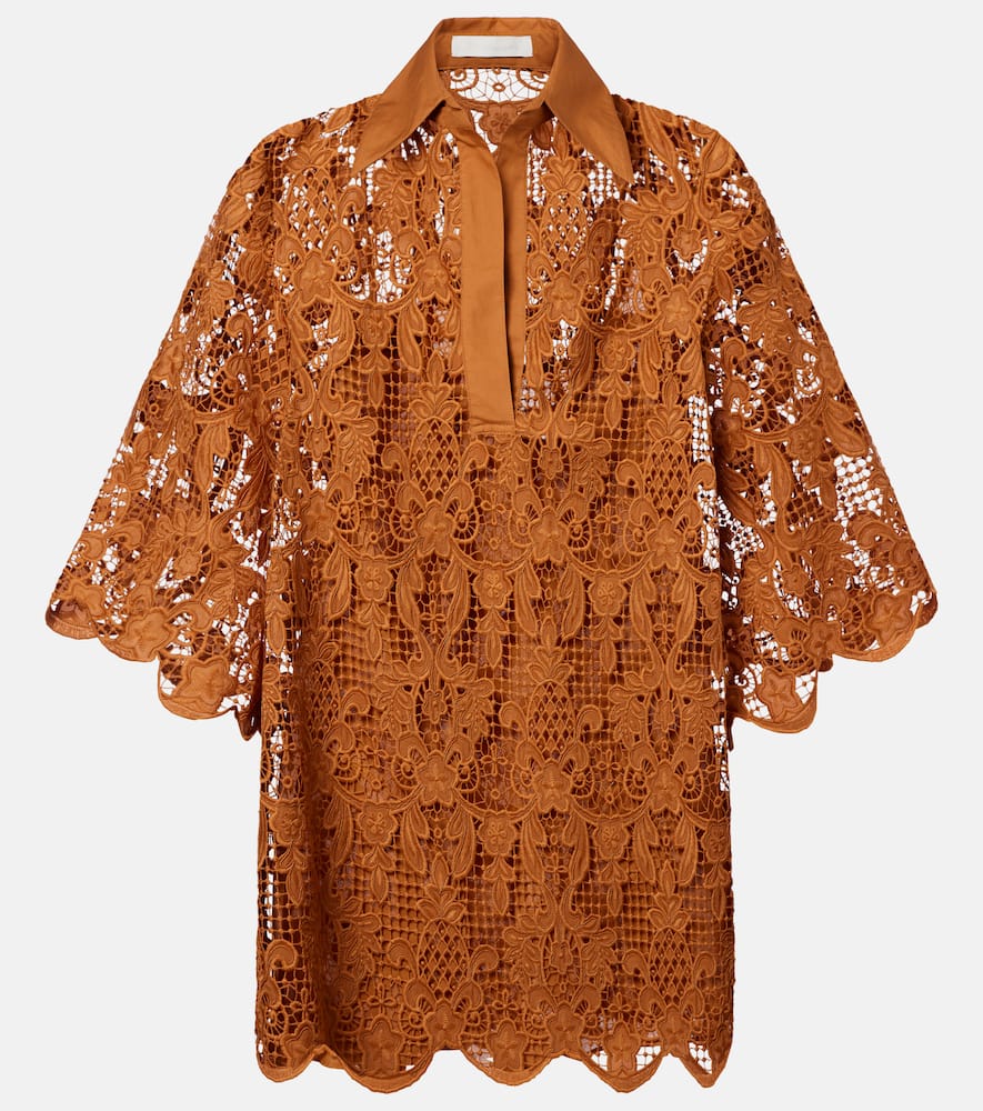 Coco scalloped lace top