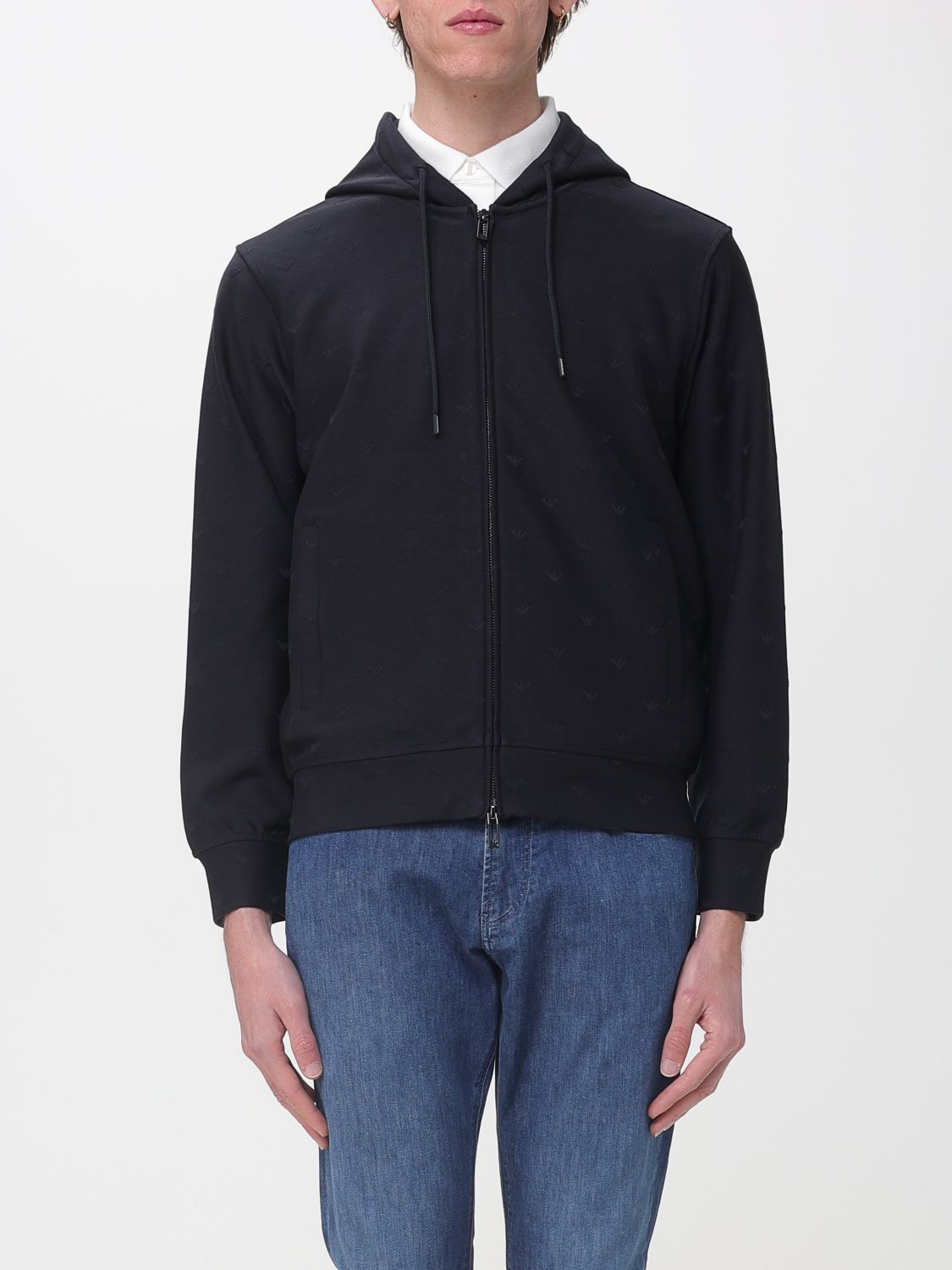 Sweatshirt Men color Black