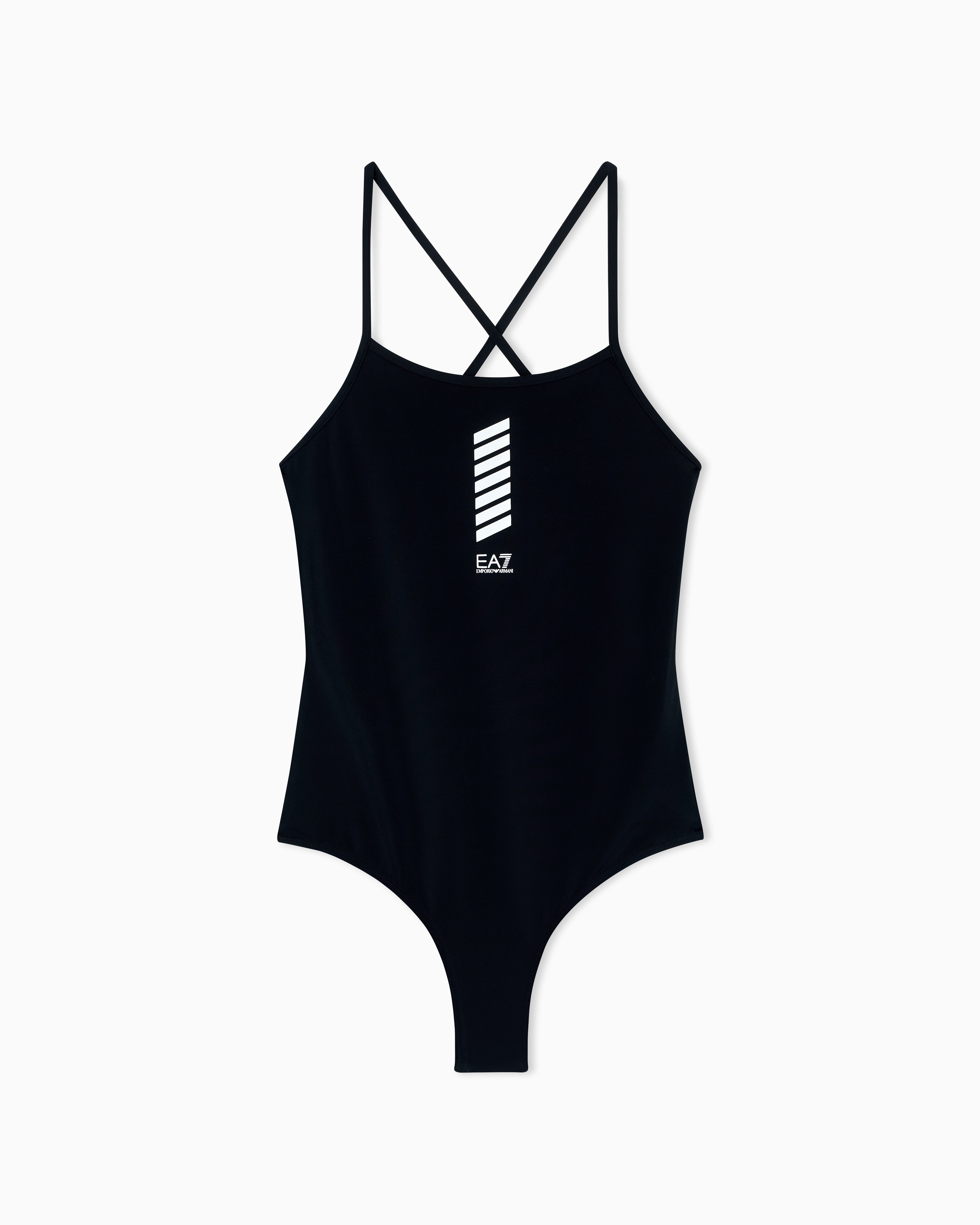 One-piece swimsuit in technical fabric