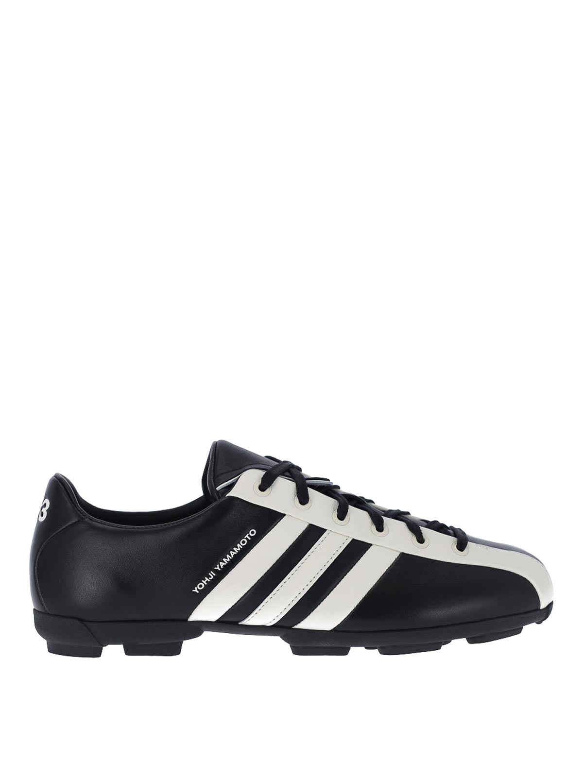 Sneakers Y-3 Field Black/ Off White/ Off White