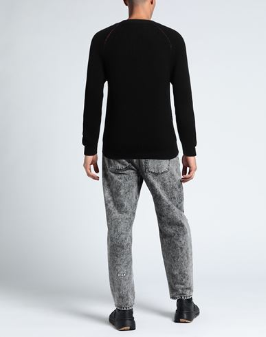 Man Sweater Black Size XL Wool