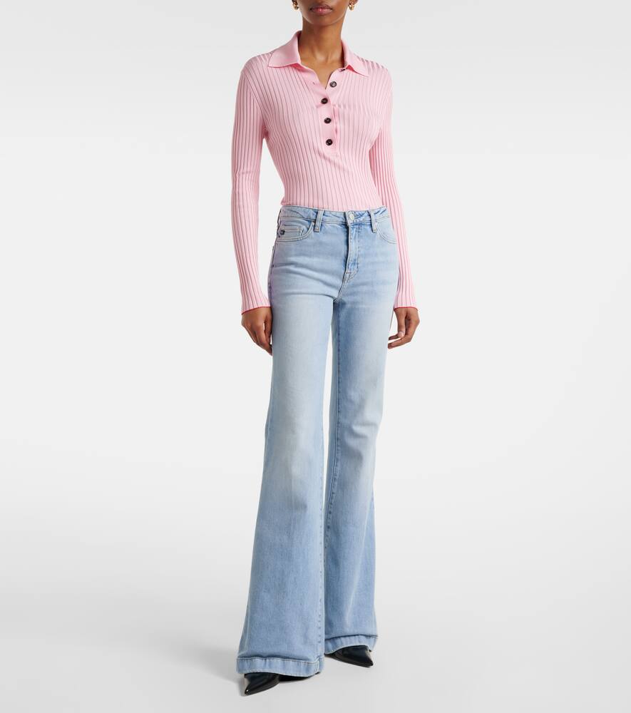 AG Jeans Tropea high-rise flared jeans