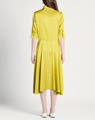 Woman Midi dress Marigold Size 6 Polyester, Elastane