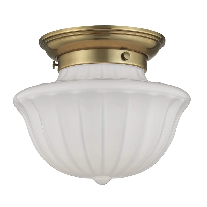 Dutchess Ceiling Light in Aged Bra